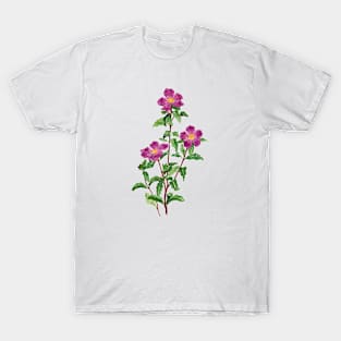 August 9th birthday flower T-Shirt